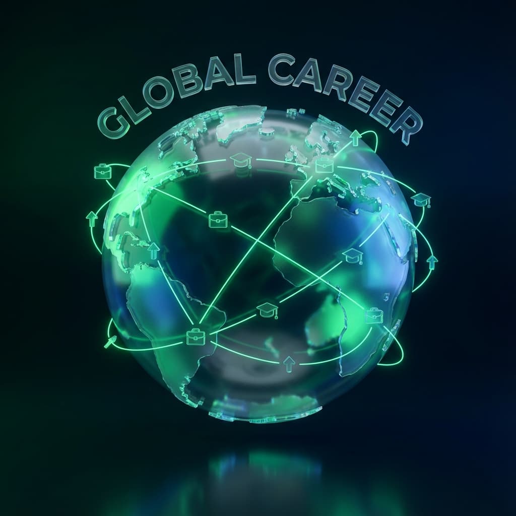 Wereldkaart met regionale job posting standards